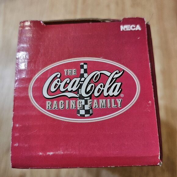 VINTAGE! Ricky Rudd Coca Cola Racing Bobblehead  Original Box NASCAR - Picture 6 of 6